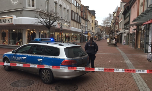 Innenstadt gesperrt Foto: aktuell24(bm)