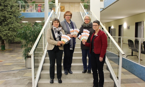 Bettina Marschall, Beate Ebeling, Ulla Evers und Elke Niederstraßer (von links nach rechts) stellten heute das PERFEKT Projekt vor. 