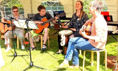 In der Kultur-Schmiede Musikschule wurde ein Tag der offenen Tür gefeiert. Foto: Bernhard Foitzik