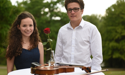 Ida Marie Reimer und Tordis Riemann (Querflöte). Foto: Veranstalter