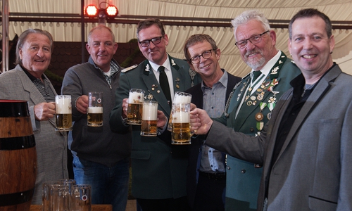 Von links: Peter Vorlop, Tino Arendt, Stefan Wolters, Klaus Mohrs, Wolfgang Schulze und Heiko Sturm. Foto: Matthias Presia