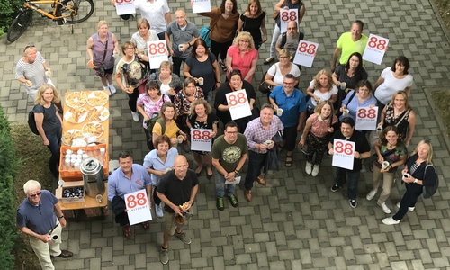 Die Ehemaligen trafen sich am vergangenen Wochenende. Foto: THG