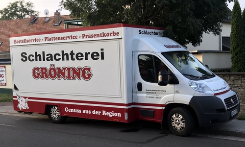 Ab 15. September auf dem Helmstedter Wochenmarkt: die Schlachterei Gröning aus Atzendorf/Staßfurt. Foto: Stadt Helmstedt 