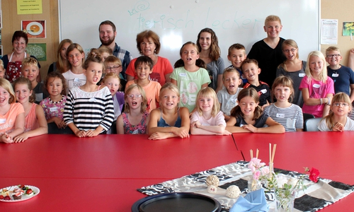 In der Schulküche Remlingen wurde gebacken. Foto: Bernd-Uwe Meyer