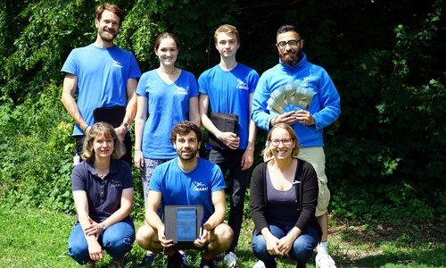 Das Werbeteam um Marlies Gräwe Foto: Marlies Gräwe (NABU)