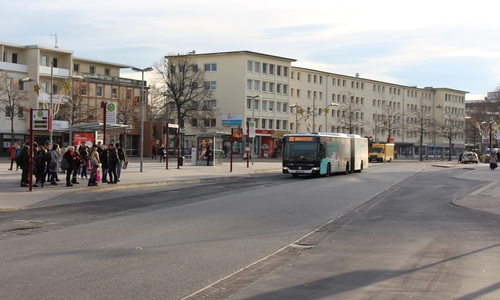 Der Busverkehr am Nordkopf steht in der Kritik. Foto: Magdalena Sydow
