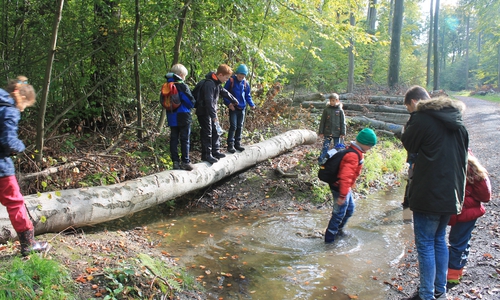 Spürnasenaktion für Kinder. Foto: Privat