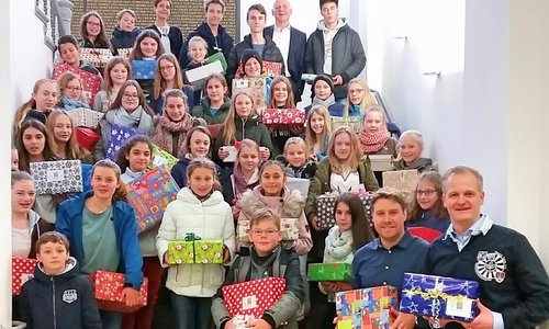 Die Schüler und das Kollegium des Gymnasiums Große Schule haben sich in Kooperation mit dem hiesigen Round Table 112 Wolfenbüttel/Salzgitter an dieser Sammelaktion beteiligt. Foto: Große Schule