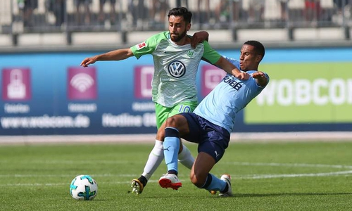 Malli erzielte den einzigen Treffer für die Wölfe. Foto: imago/Regios 24
