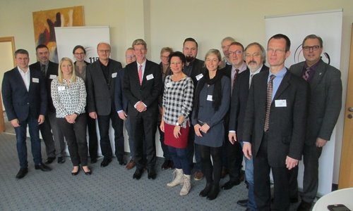 Vertreter Niedersächsischer Gemeinden und Städte zu Gast im Service Center Wolfsburg. Foto: Stadt Wolfsburg