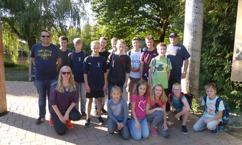 Jugendfeuerwehr im Serengeti Park. Foto: Feuerwehr