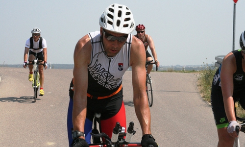 Vierter Platz für Christian Schlums beim Triathlon Across Germany. Foto: Privat