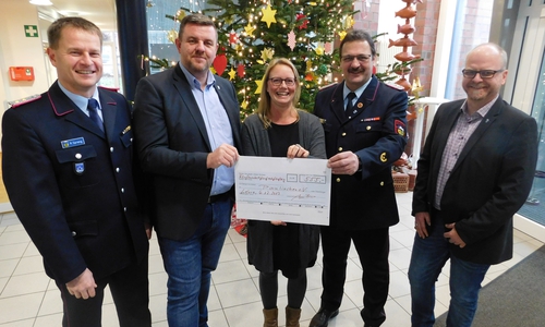 Ralf Sprang, Andreas Busch, Michaela Wenzel, Olaf Kapke, Tobias Breske. Foto: Gemeinde Lehre