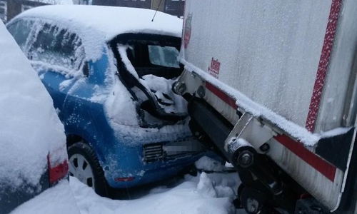 Es entstand an beiden Fahrzeugen Sachschaden. Foto: Polizei