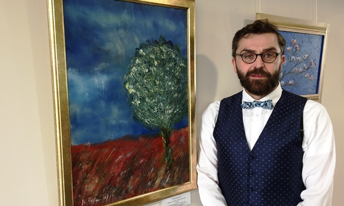 Karsten Berlin stellt bis zum 30. September im Helios Klinikum Gifhorn aus. Foto: Helios