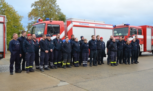 35 Einsatzkräfte aus Braunschweig waren in Meppen im Einsatz. Foto: Feuerwehr Braunschweig
