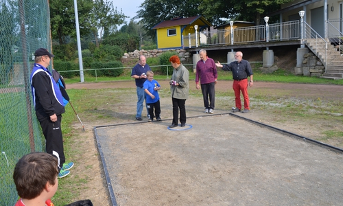 Bouleplatz in Destedt eröffnet. Foto: Privat