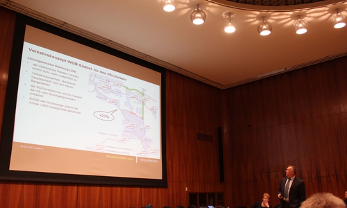 Verkehrskonzept WOB-Südost Stadtrat Mitte, Foto: Christoph Böttcher