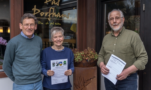 Dierk Wiechmann, Christiane Wagner-Judith und Hans-Peter Sauer haben die Befragung vorbereitet. Foto: D. Kreiser