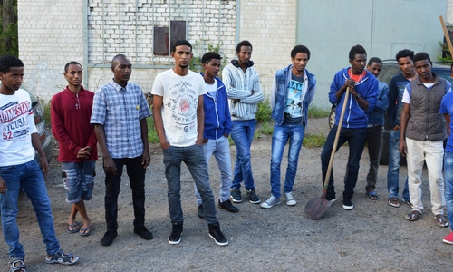 Feuerwehr Hemkenrode sammelt Winterkleidung für Flüchtlinge. Foto: Privat