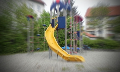 Hier wurde der Junge gefunden. Spielplatz in der Bromberger Straße. Foto: Stadt Goslar