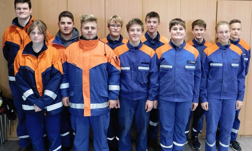 Die neuen Träger der Jugendflamme 2. Foto: Jugendfeuerwehr