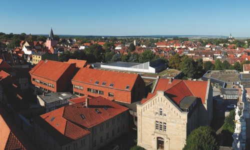Vom Juleumsturm aus Helmstedts Panorama genießen. Foto: Marc Holzkamp