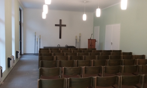 Die Friedhofskapelle Almke wurde renoviert. Foto: Stadt Wolfsburg