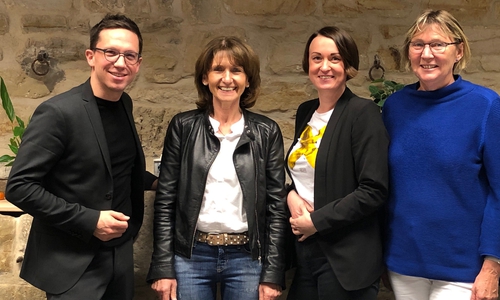 Von links: Falko Mohrs, Dorothee Senger, Romina Hartung und Anna Moser-Barkhau. Foto: Falko Mohrs MdB