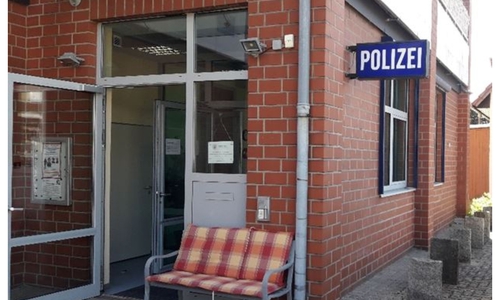 Diese Sitzbank steht dort nun nicht mehr.
Foto: Polizei