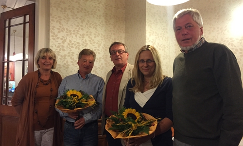 Heike Schmerse, Peter Siebert, Axel Kohnert, Stefanie Donner, Reinhard Voges. Foto: Privat