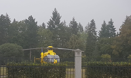 Rettungshubschrauber Christoph-30. Foto: Julia Seidel