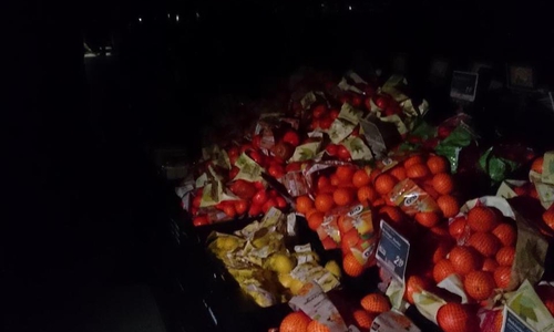 In Teilen Wolfenbüttels ist der Strom ausgefallen. Auch bei einem großen Einkaufsmarkt standen die Kunden im Dunkeln. Foto: Ewa Lorraine Nitschke