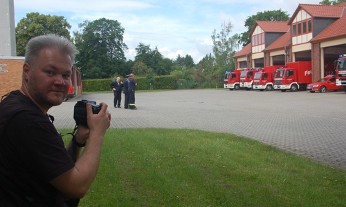 Für drei Tage besuchte Redakteur Sven Buchenau vom Feuerwehr-Magazin aus Bremen die Gemeinde Schladen-Werla, genauer gesagt deren freiwillige Feuerwehr, Foto: privat