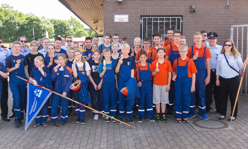 Zur Belohnung gab es für alle ein Eis. Foto: Gemeinde Lehre