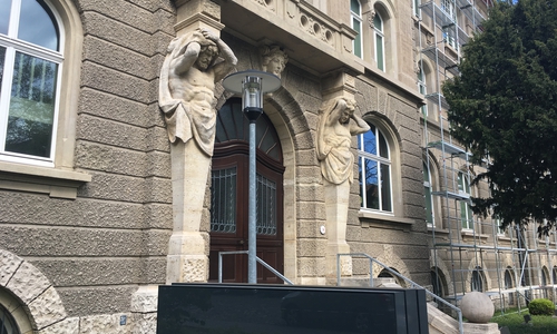 Das Städtische Museum, Haus am Löwenwall. Archivbild