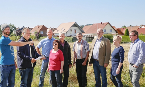 Ein neues Baugebiet mit 14 Bauplätzen soll in der Gemeinde Börßum, im Ortsteil Achim, ausgewiesen werden. Foto: privat
