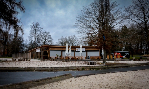 Derzeit hat der Strandwolf geschlossen. Das Betriebskonzept soll überarbeitet werden. Fotos: Werner Heise.