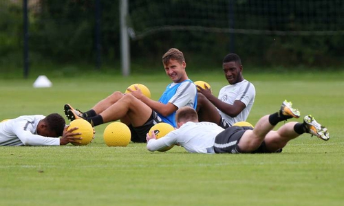 Vorletzter Tag im Trainingslager. Foto: imago/Regios 24