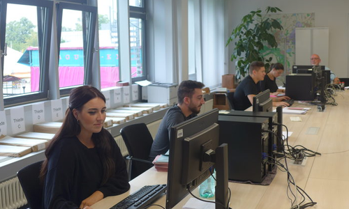 Briefwahlbüro ist geöffnet.  Foto: Stadt Salzgitter