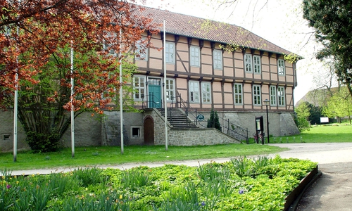 Das Schloss in Fallerleben. Dort wird der Frühlingsbasar stattfinden. Foto: Stadt Wolfsburg