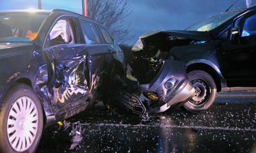 Wie es zu dem Zusammenstoß gekommen ist, wird noch geklärt. Fotos: Rudolf Karliczek