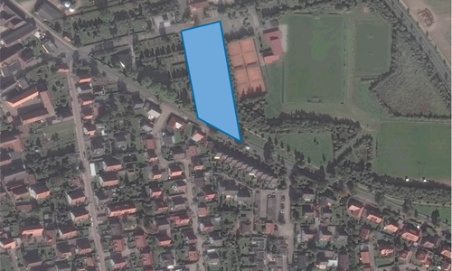 Für diesen Bereich soll der neue Bebauungsplan aufgestellt werden. Karte: maps4news.com/©HERE