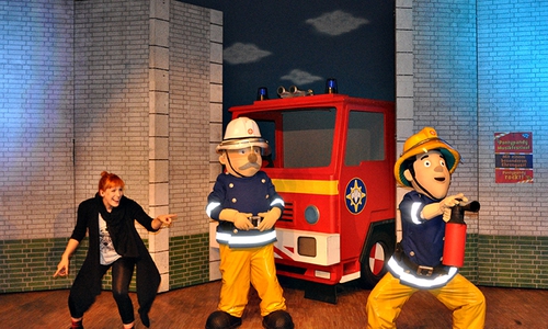 Das Kindermusical um Feuerwehrmann Sam, dass im Rahmen des Aktionstages aufgeführt wird, ist bereits ausverkauft. Die übrigen Aktionen stehen aber weiter allen Gästen offen. Foto: Stadthalle Gifhorn/ Stefanie Volkmar