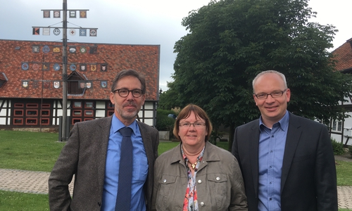 Martin Kokon, Roswita Reimann, Marc Lohmann. Foto: privat