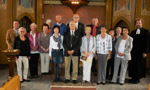 Goldene Konfirmation in Apelnstedt. Foto: Privat