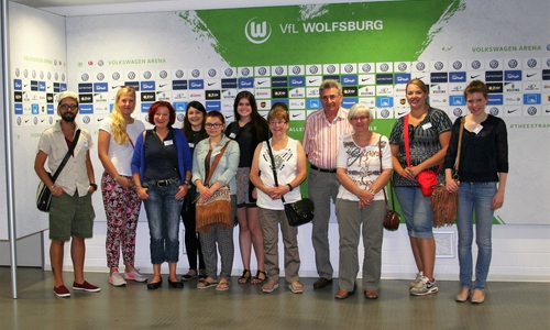 Die Teilnehmer von „Fit für Wolfsburg" aus dem letzten Jahr. Foto: WMG Wolfsburg