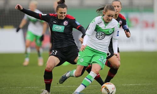 Caroline Hansen bleibt eine Wölfin. Foto: Agentur Hübner/Archiv