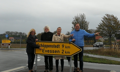 Radfahrer können sich freuen, dass der Weg an der L625 nun bald endlich sicherer für sie wird: Mit einem eigenen Radweg. Foto: Wahlkreisbüro Dunja Kreiser