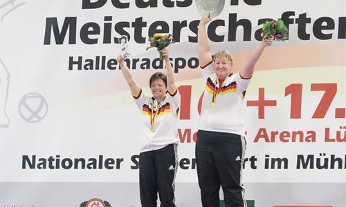 Deutsche Meister – mehr geht nicht: Finster und Piecha. Foto: Verein